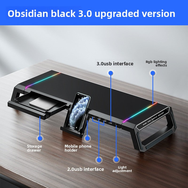 Multi-functional bracket elevation