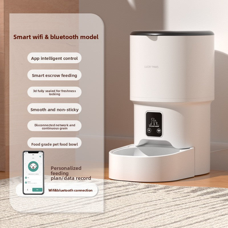 Smart WIFI Pet Feeder with Water Dispenser