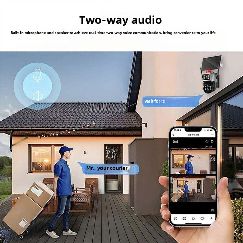 4G Solar Monitoring Camera