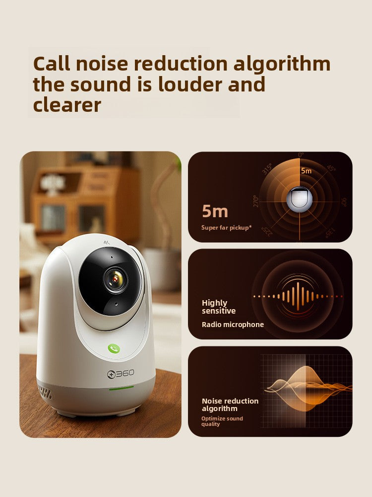 Home Wireless Remote 4K High-Definition Pet Camera