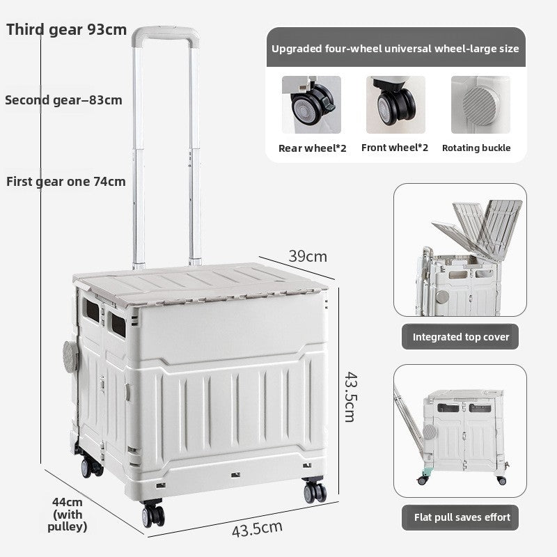 Foldable Portable Shopping Cart