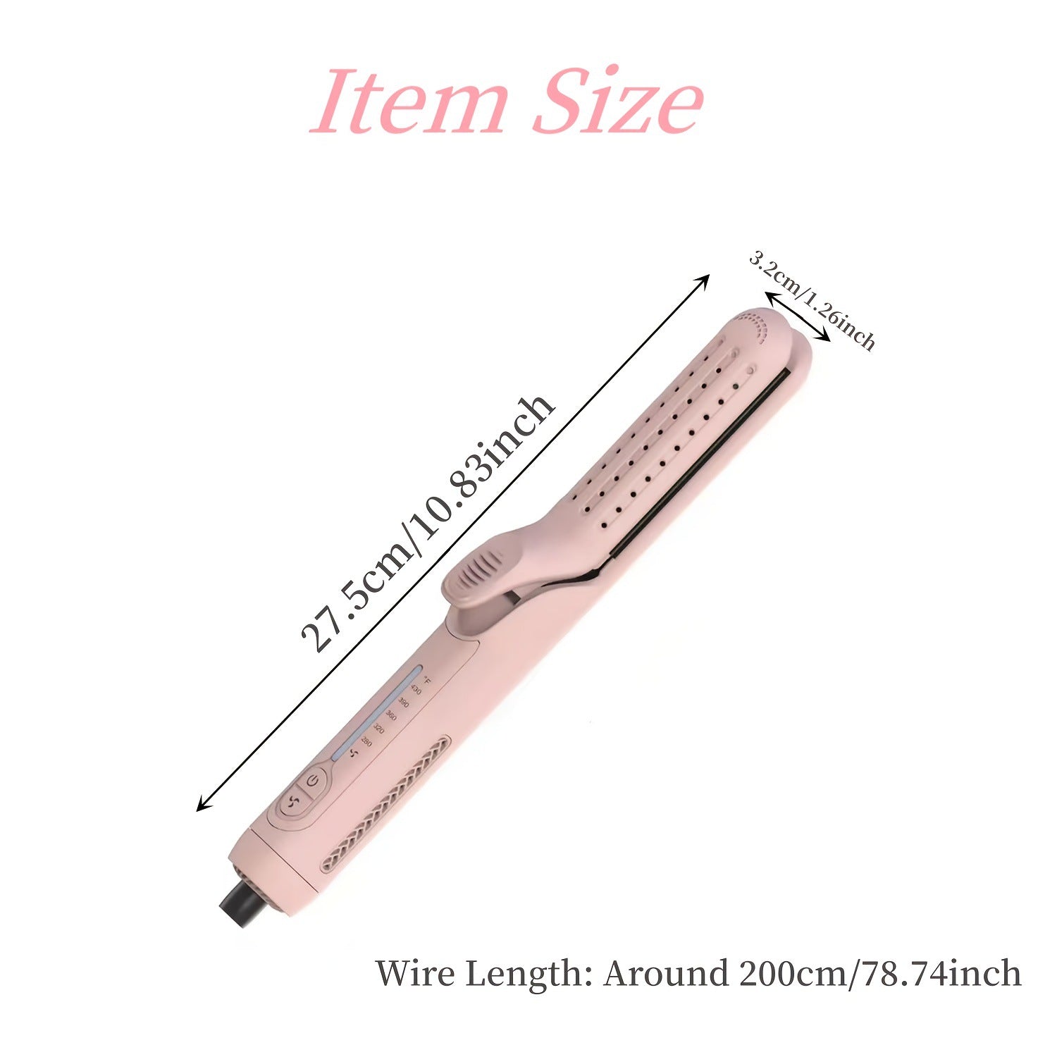 2 in 1 Airflow Curling Iron for Lasting Curls 360 �   Airflow