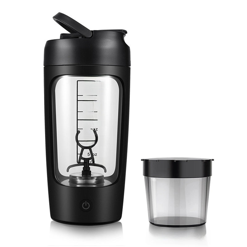 Fully automatic mixing cup with charging function
