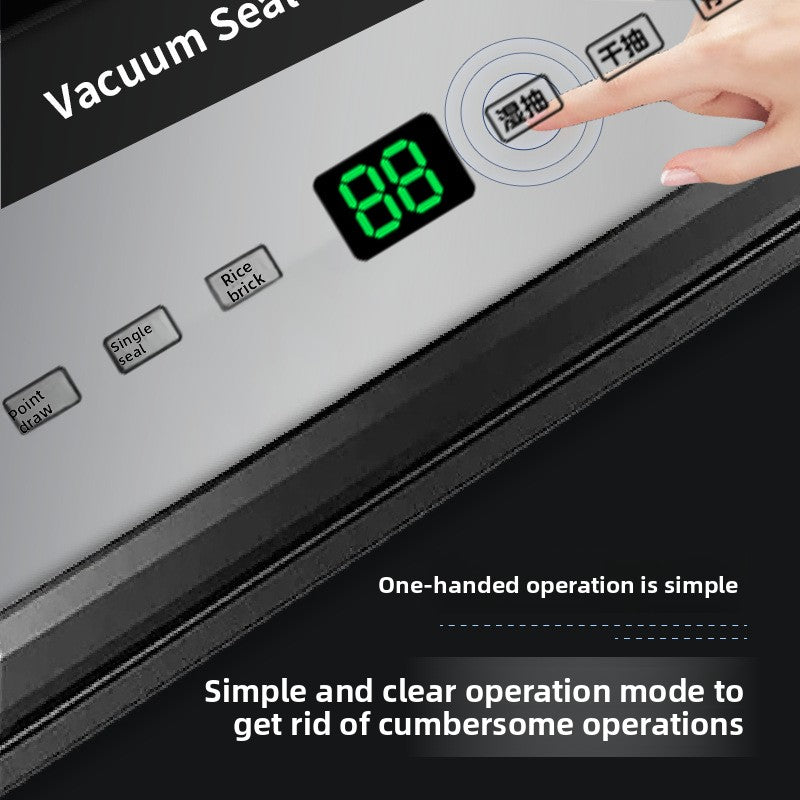 Home Vacuum Sealer with UV Sterilization and Cutting Tool