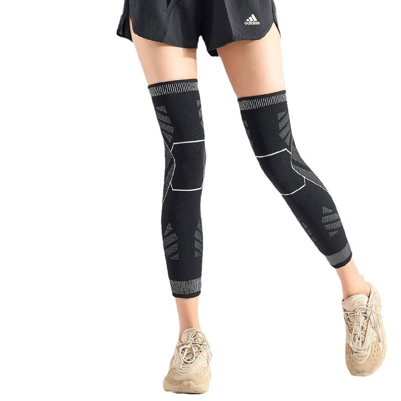 Full-leg Extended Anti-slip Elastic Leg Guard