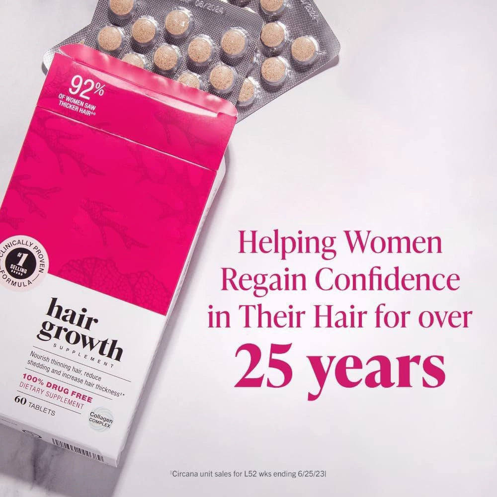 Hair Growth Supplement with Collagen for Women