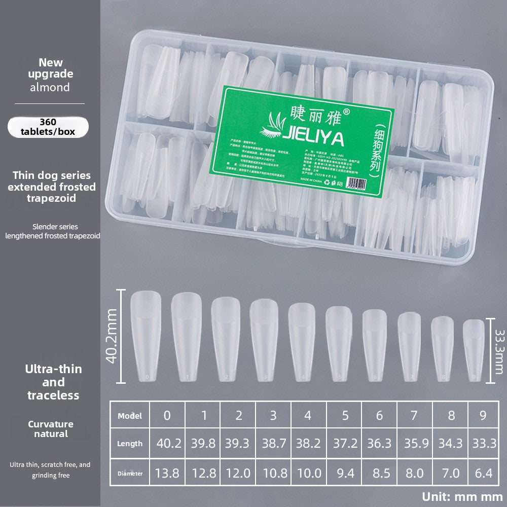 Full and half dual-purpose nail pads