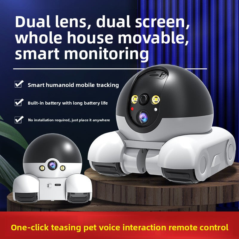 AI Tracking Wireless Pet Surveillance Camera