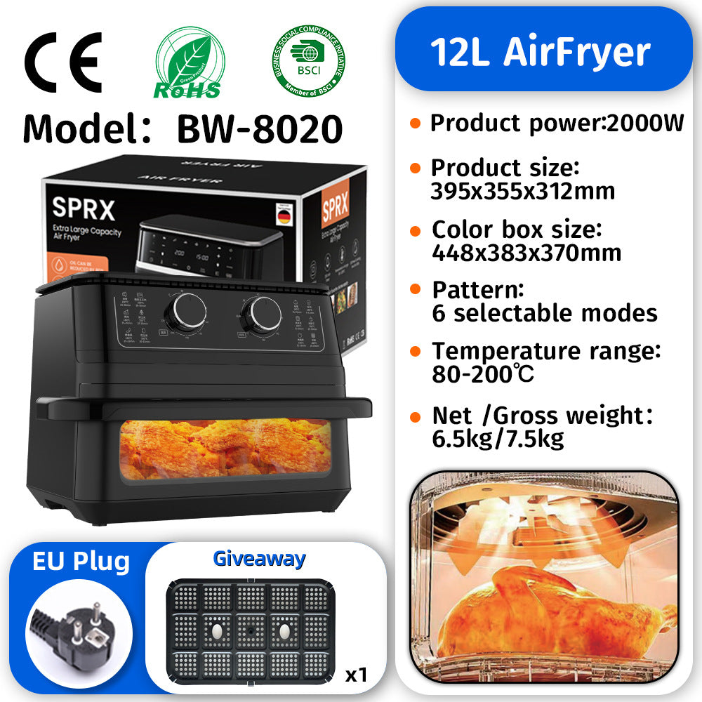 Air Fryer Household Flip-Free Airfryer