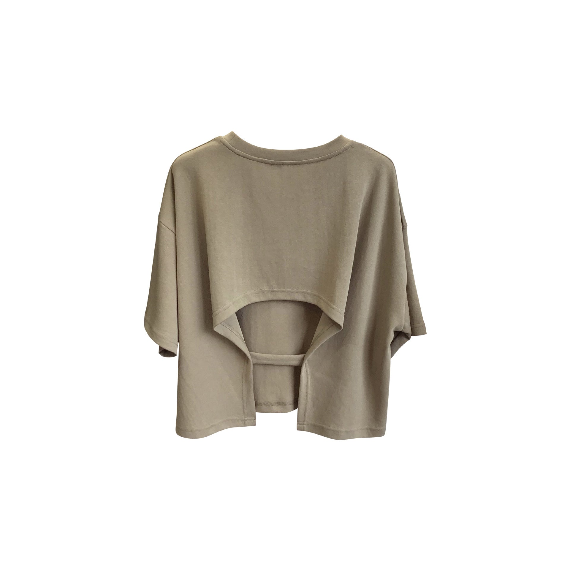 Backless Short T-shirt