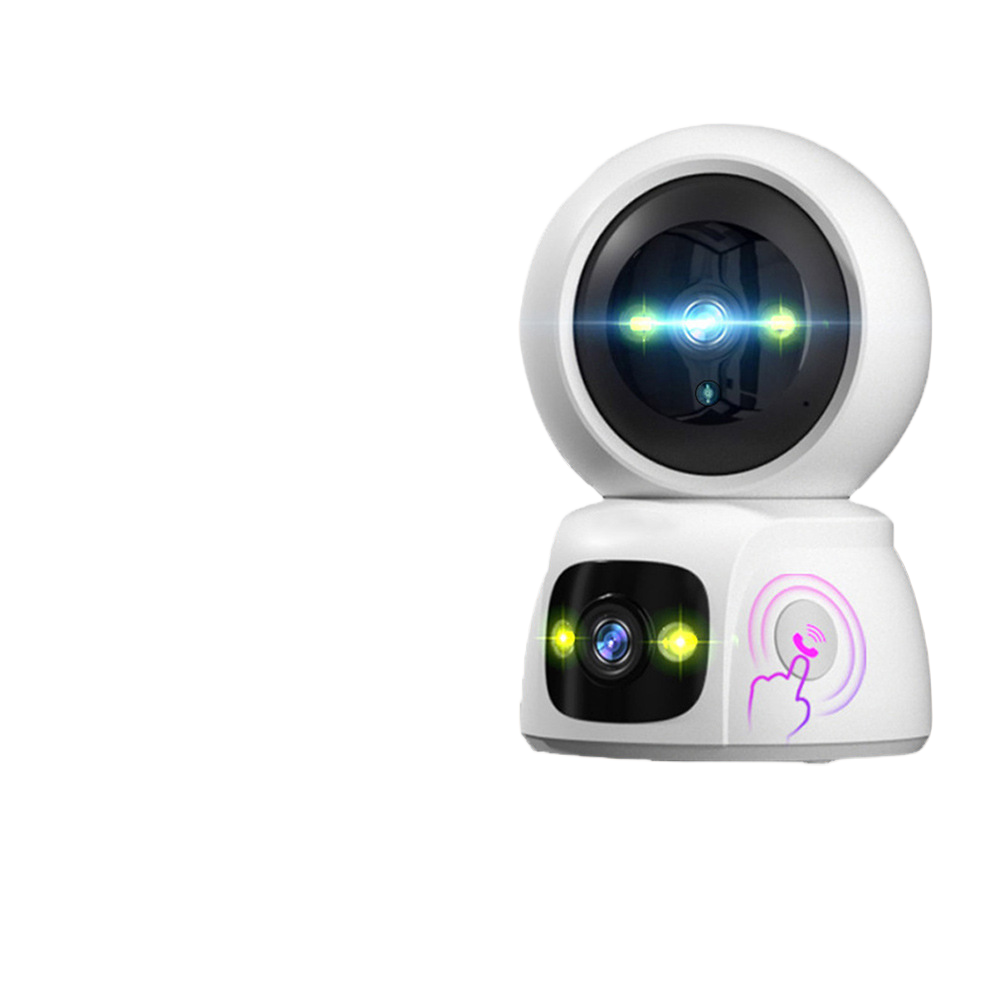 Dual-Lens WiFi Surveillance Camera