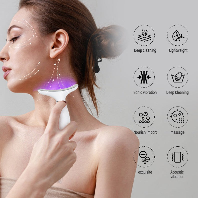Microcurrent Neck and Face Massager for Anti-Wrinkle