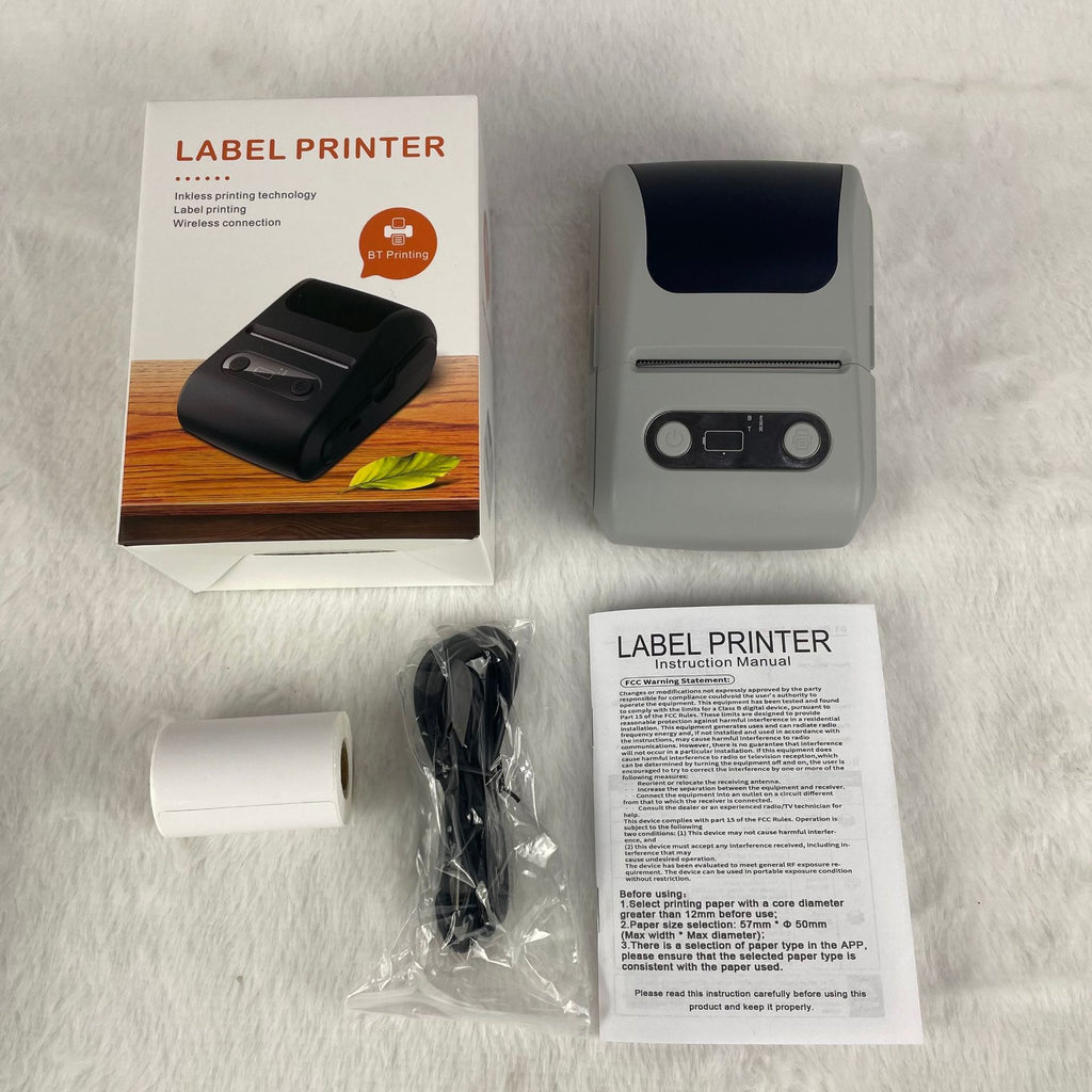 Portable Mini Thermal Label Printer
