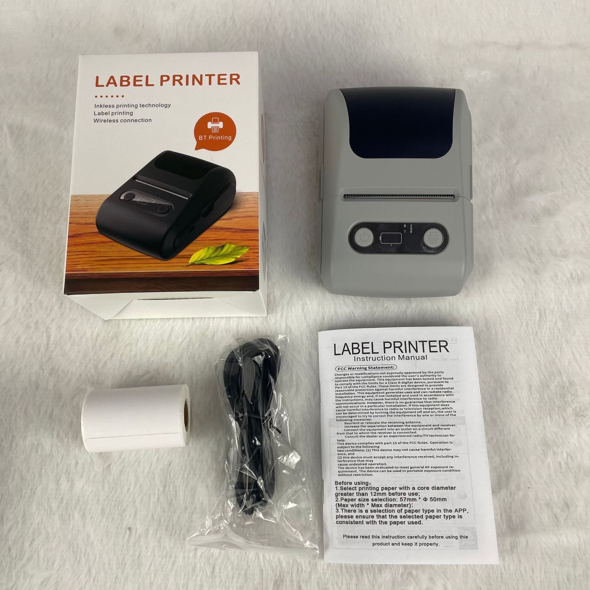 Portable Mini Thermal Label Printer