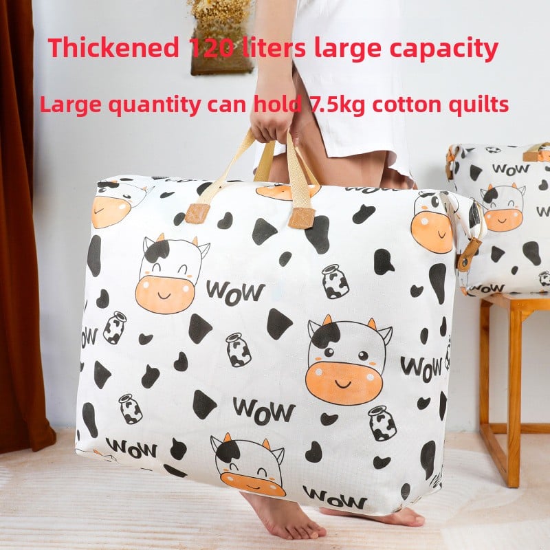 Waterproof Cartoon Storage Bag for Travel and Moving
