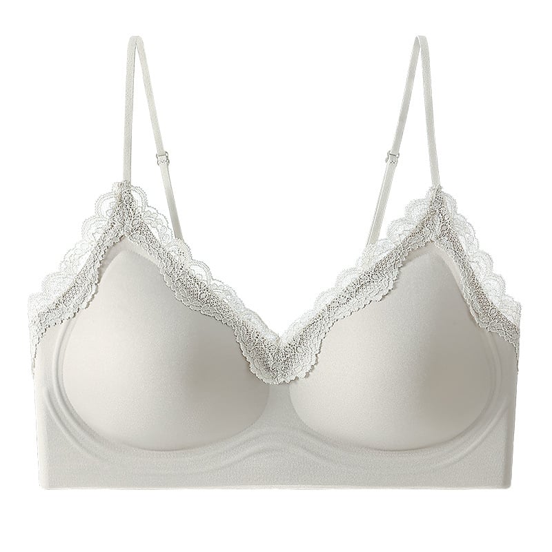 U Jia Ping for Lace Underwear Women's Small Chest Gathering Anti-sagging Beauty Vest-style Traceless Underwear