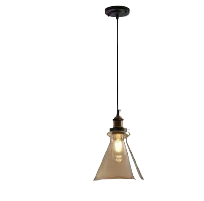 Creative retro glass chandelier