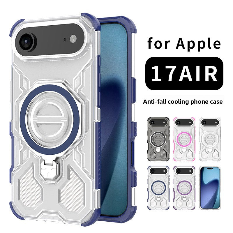 Magnetic Transparent Airbag Shockproof Phone Case