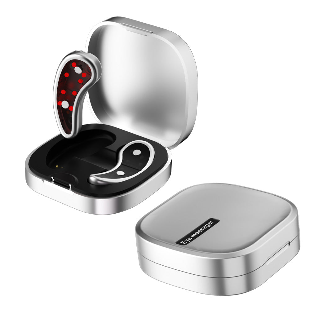 Microcurrent Eye Massager with Red Light Therapy