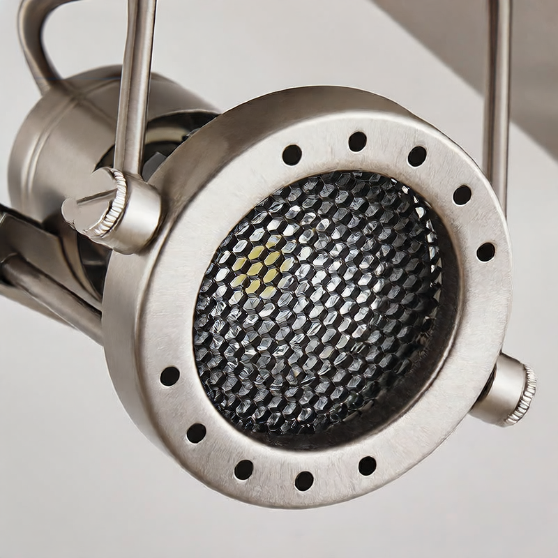 Ceiling-mounted spotlights