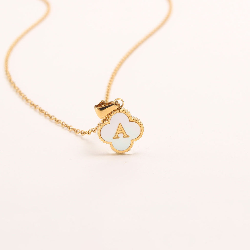 Gold-Plated Letter Necklace