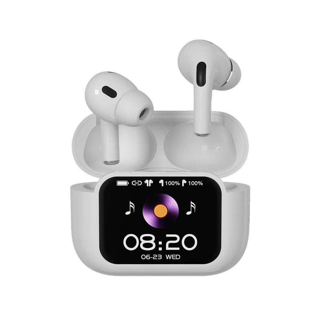 Full-color screen noise-reduced in-ear Bluetooth headphones