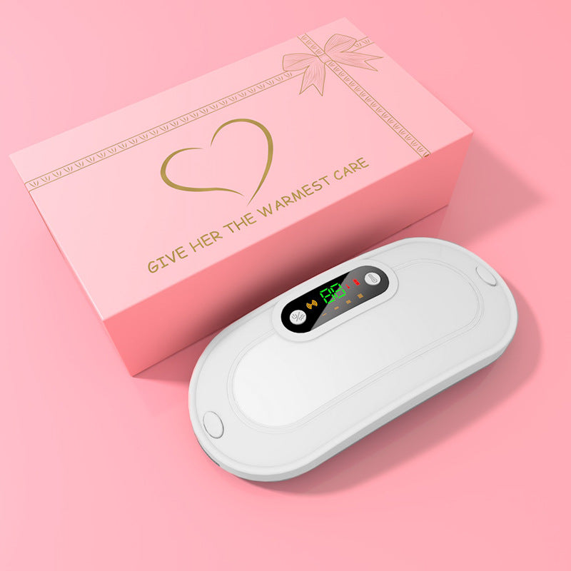 Massage warm uterus with vibration hot compress Abdominal massage device