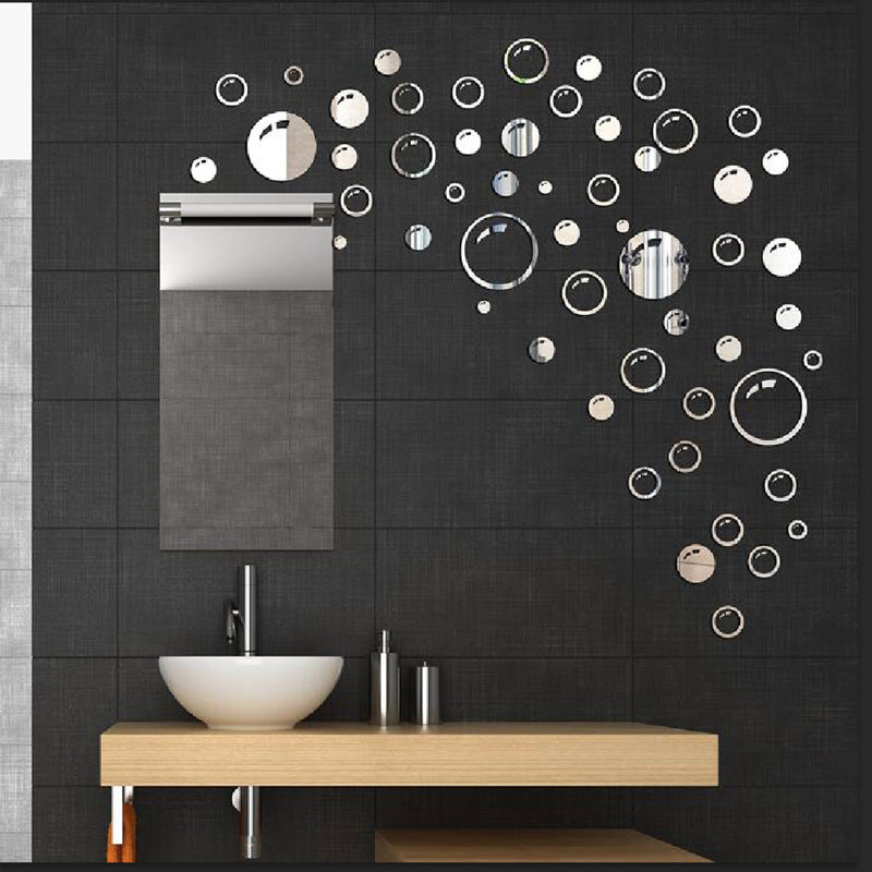 DIY Mirror Wall Stickers