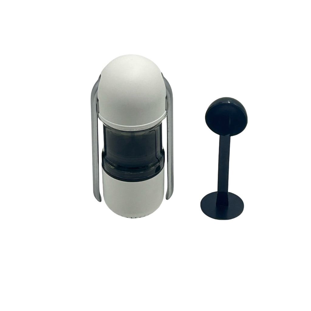 Hand-operated portable Italian coffee machine