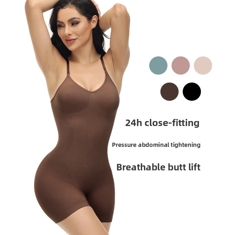 high elastic open body shaping garment