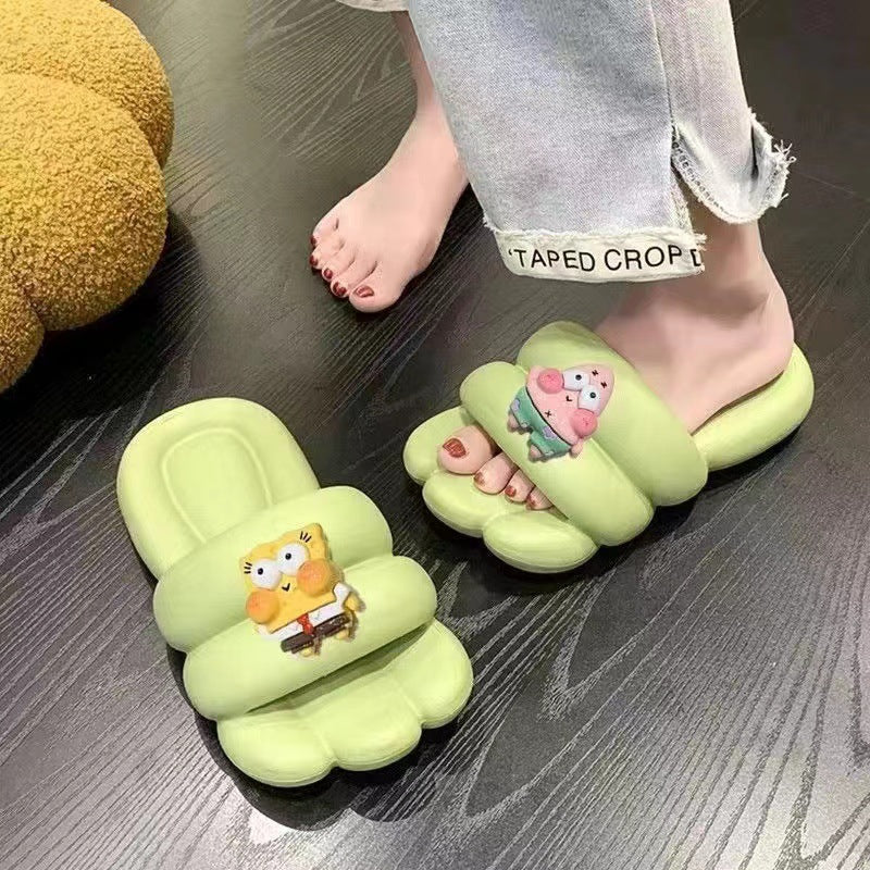 Outerwear style home slippers