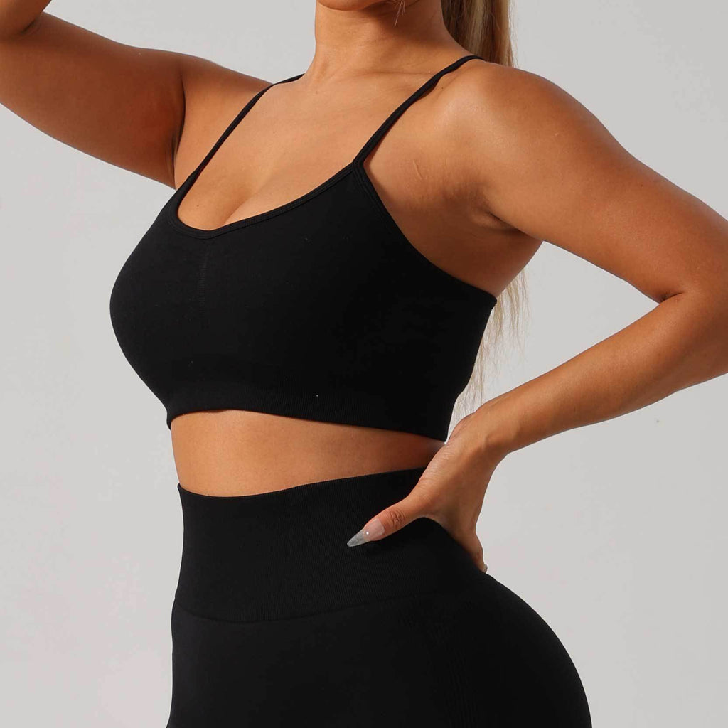 Long, high-elasticity running yoga pants set