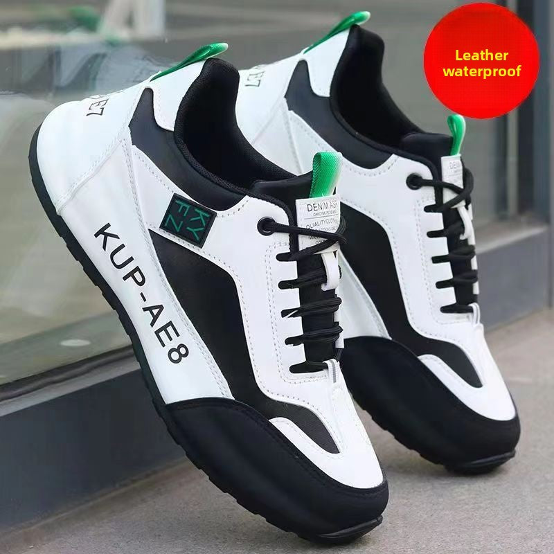 Insole height-increasing men's shoes