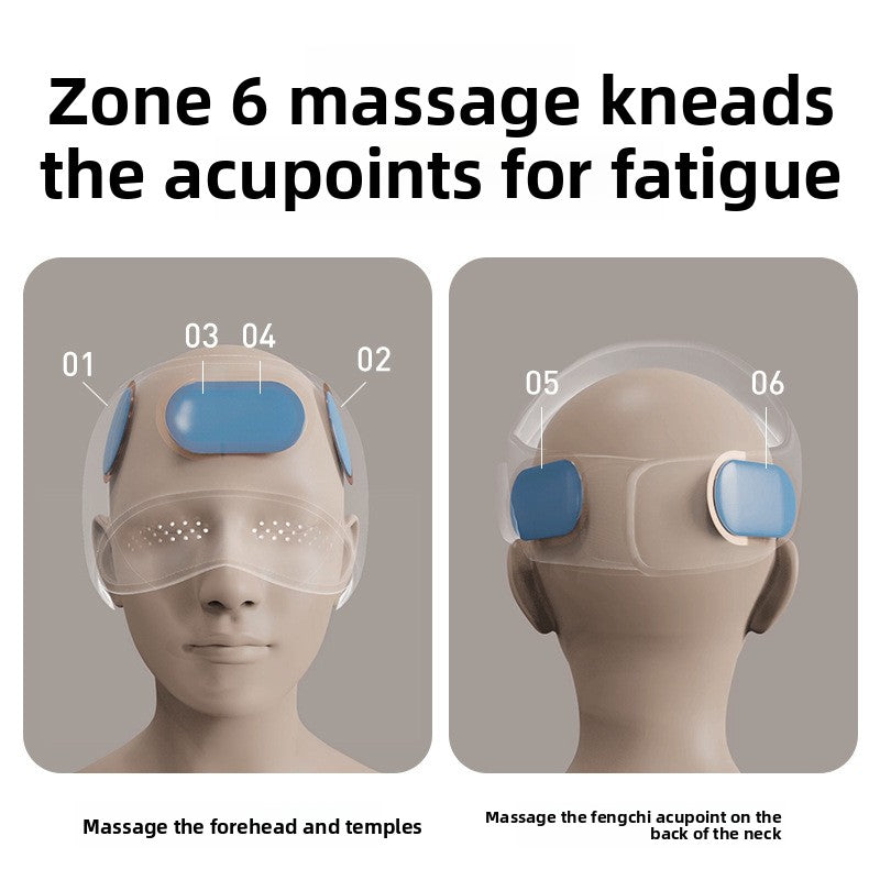 Electric Airbag Scalp Massager with Heat Therapy