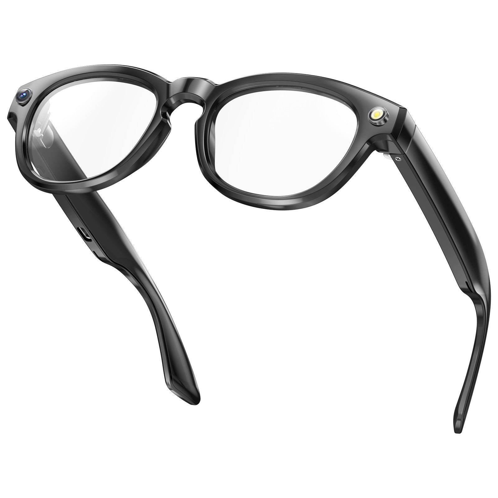 Bluetooth music player with camera glasses