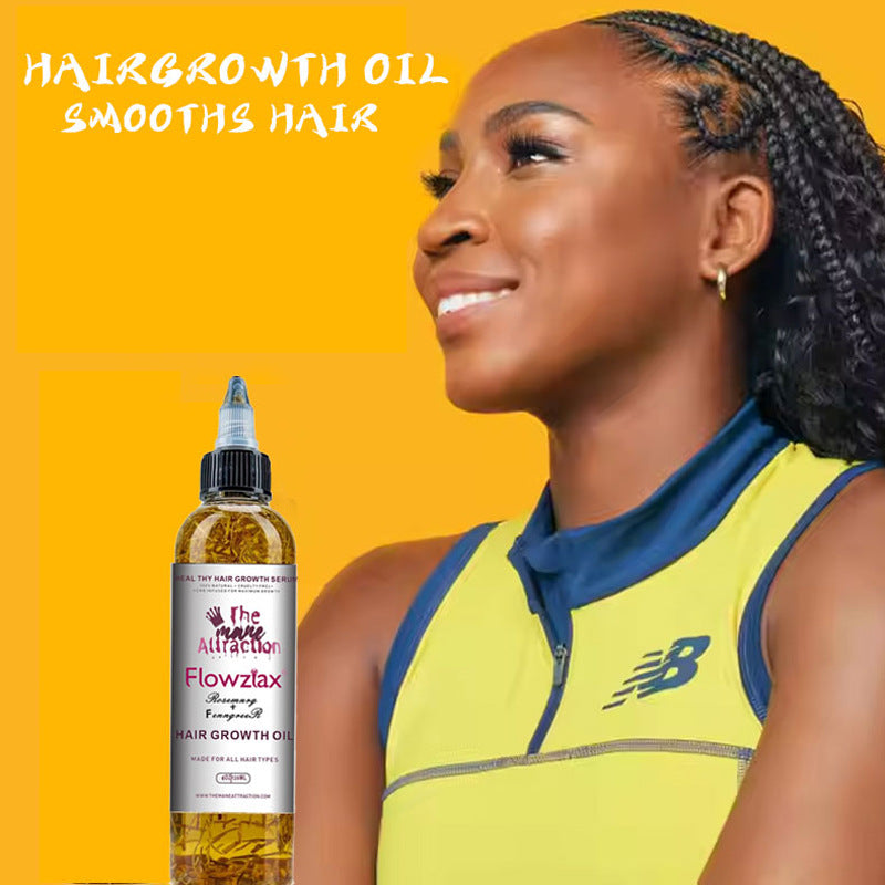 Rosemary Castor Hair Care Essential Oil for Strong and Smooth Hair