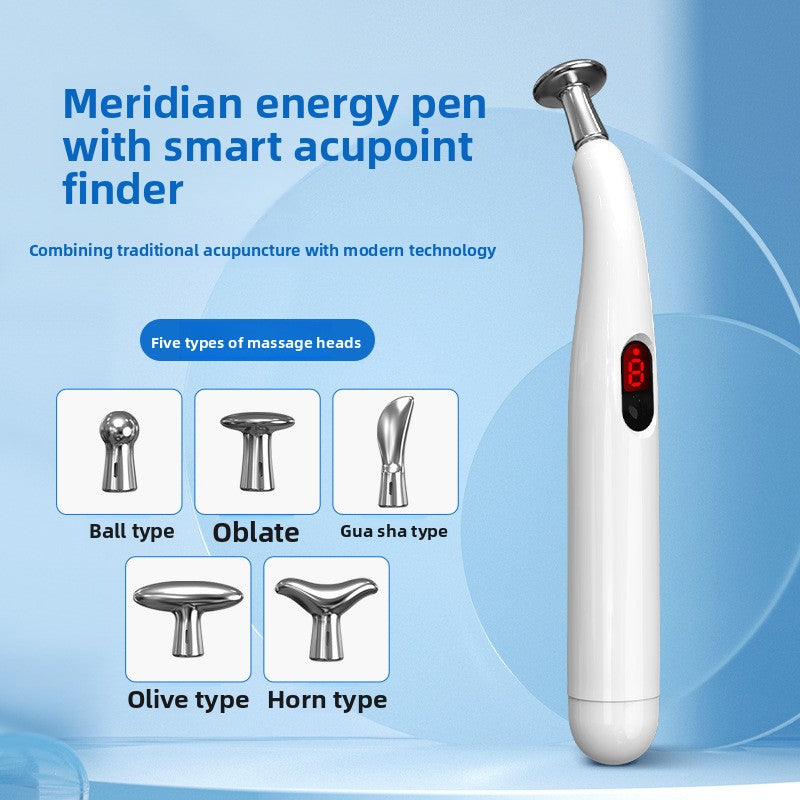 5-head Rechargeable Meridian Massage Pen