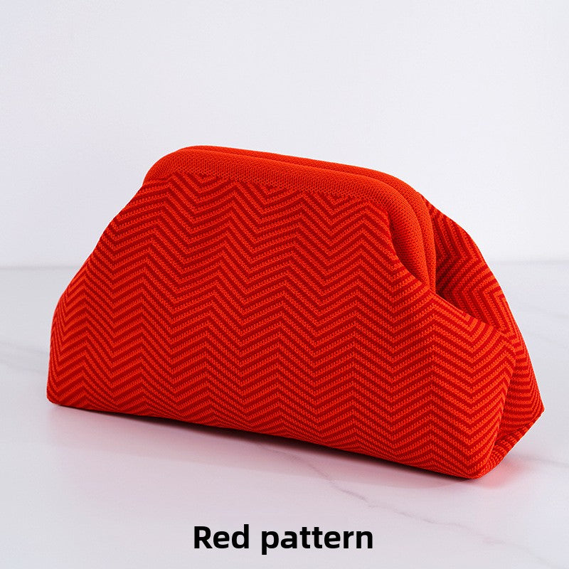 Ladies' striped beach bag