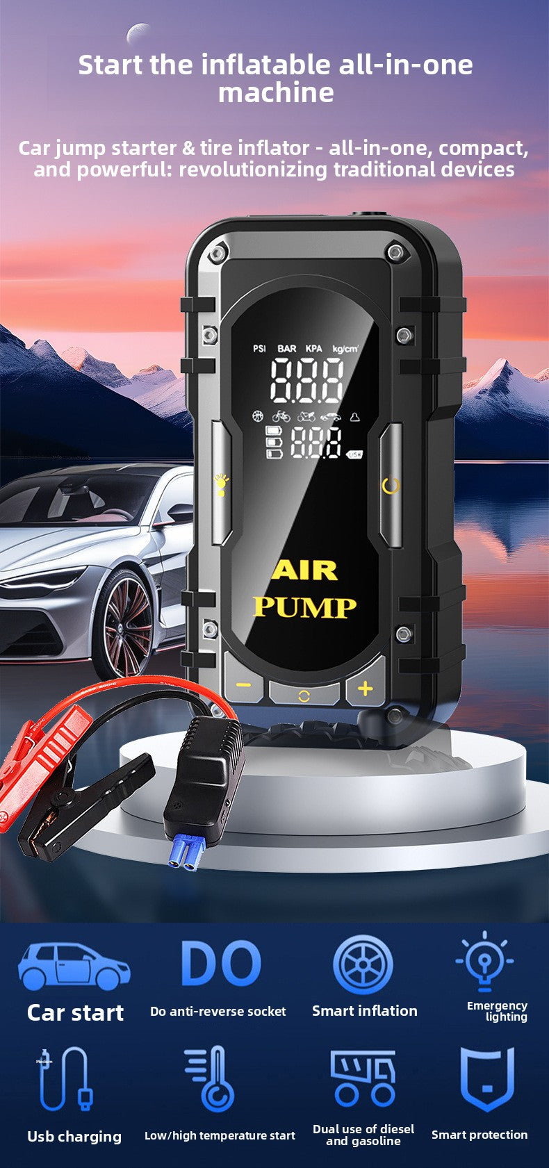 Car Inflatable Pump