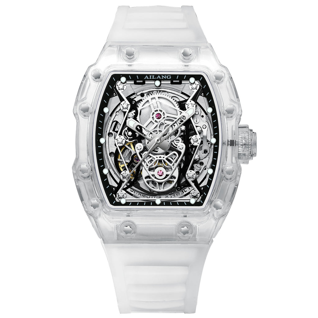 Hollow Mechanical Watch Men's Transparent Waterproof Fashion Watch