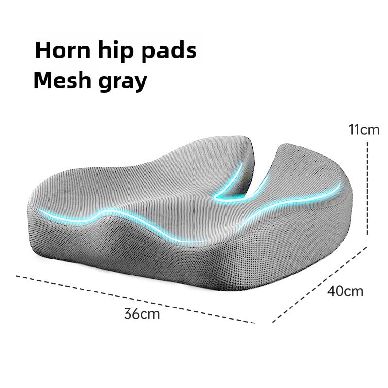 Office Memory Foam Waist Cushion, Buttocks Hemorrhoids Cushion, Chair Seat Cushion, Long-Term Sitting Butt Cushion
