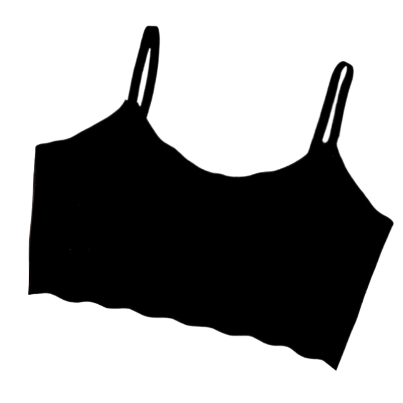 Seamless ice silk lingerie for teenage girls