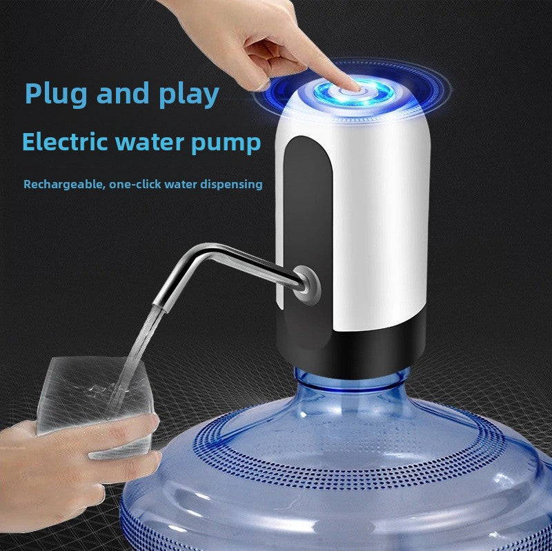 Automatic electric water pump for barrel water