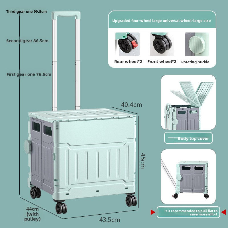 Foldable Portable Shopping Cart