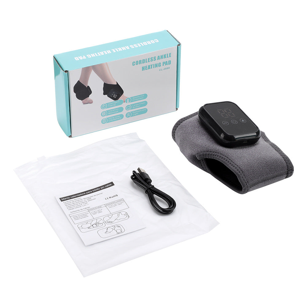 Ankle Massager with Heat Therapy and Vibration