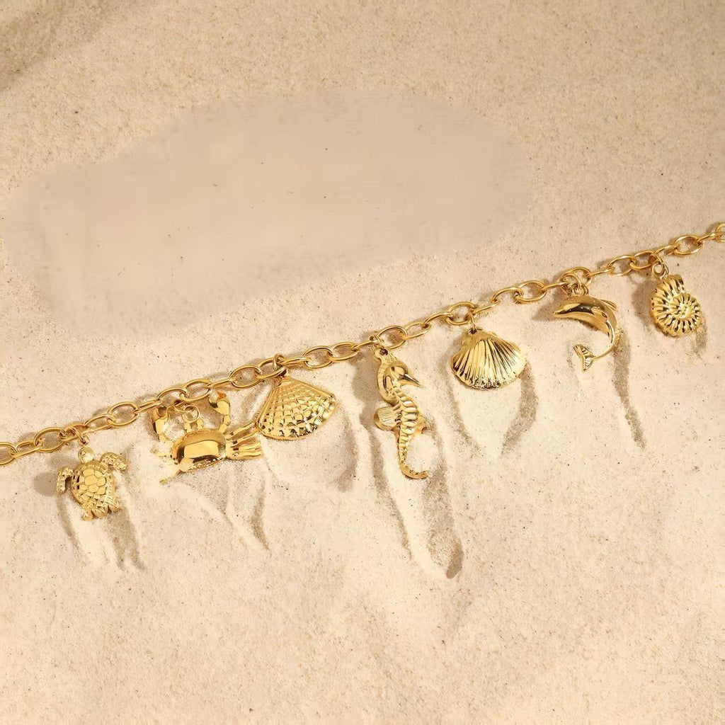 Gold Animal Pendant Necklace