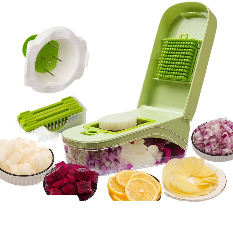 Multi-Functional Vegetable Cutter - Slicer, Shredder & Dicer