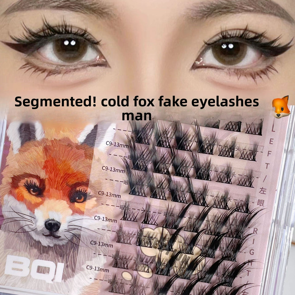 Natural Single Cluster False Eyelashes