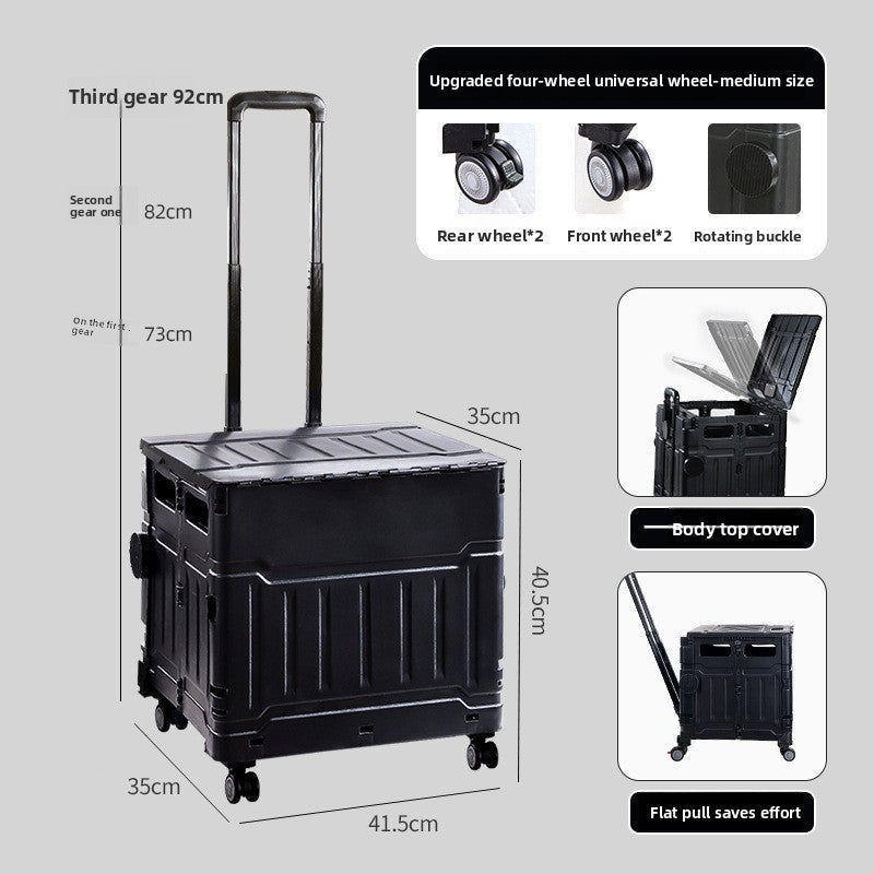 Foldable Portable Shopping Cart