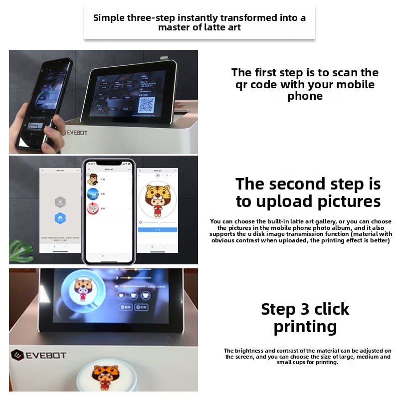 Coffee Latte Art Printer